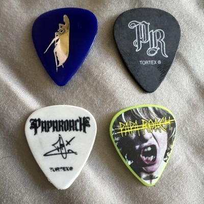 Papa Roach Gitarrenplektrum Set Tortex Kunststoff für E- und Akustikgitarre