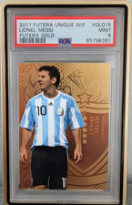 2011 Futera World Football Unique - Gold Lionel Messi #GLD15 /295