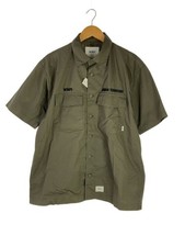 WTAPS Short Sleeve Shirt 3 Cotton Khakhi 221BRDT SHM06