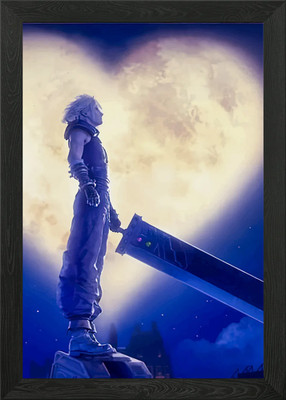 FINAL FANTASY VII is reborn Framed Wall Art Poster Canvas Print Picture
