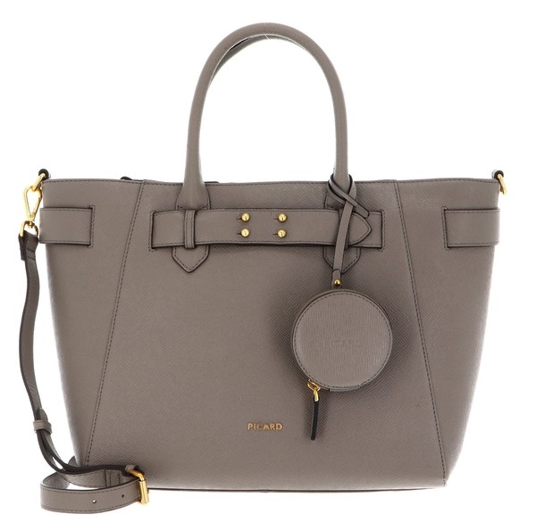 Picard Chic Way Hand Bag UmhäNgetasche Handtasche Tasche Gravel Taupe Neu-image