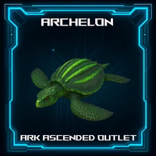 Ark Survival Ascended-Archelon-Dino-Top Stats-Solid Colors-PC/XBOX/PS5 PvE ASA