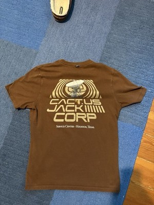Cactus Jack x Nike Travis Scott Logo Crew Neck Short Sleeve T-Shirt Men's M