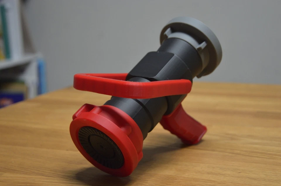 Feuerwehr Stiftehalter Hohlstrahlrohr – 3D-Druck Design – Geschenkidee - Bild 3 von 3