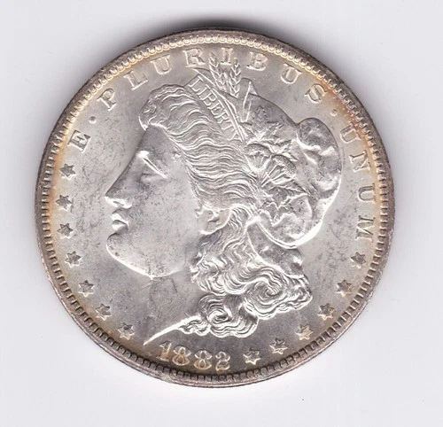 1882-CC Carson City Morgan Silver Dollar - UNC