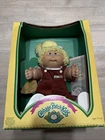 Vintage Coleco 1985 Cabbage Patch Kids 1985 Blond Hair Blue Eye Corduroy Jumper