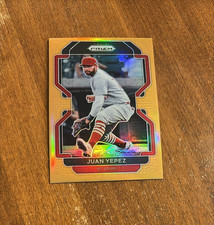 Juan Yepez 2022 Panini Prizm Orange Rookie #269 St. Louis Cardinals /100 RC