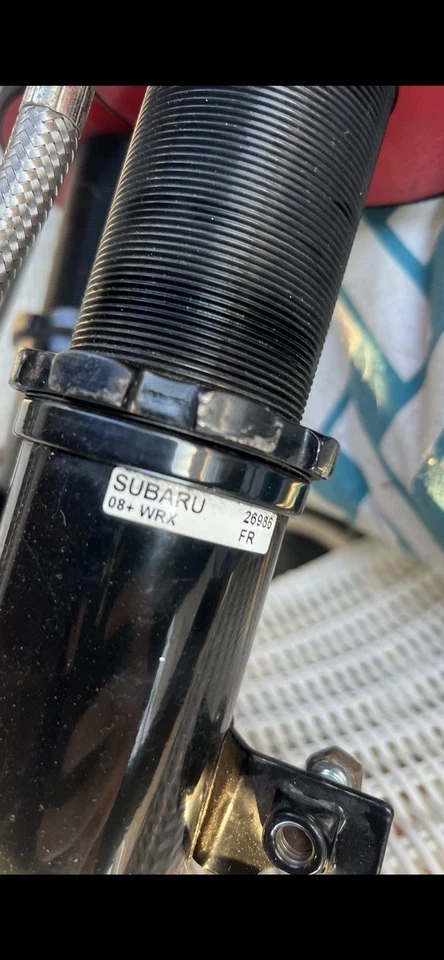 Передние и задние стойки для подъема воздуха для Subaru WRX STI 2008-2021 годов выпуска - Изображение 4 из 4