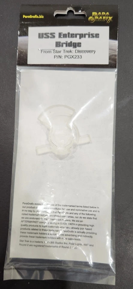 Star Trek - Discovery U.S.S. Enterprise Bridge - 1/1000 Scale Model - PGX233 - Image 2 of 3