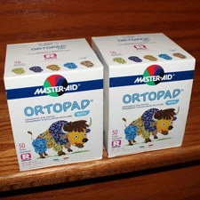 Master Aid Ortopad® Boys Adhesive Eye Patches 50/box Regular Size Made in Italy