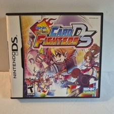 SNK vs. Capcom: Card Fighters (Nintendo DS, 2007) Complete w/manual
