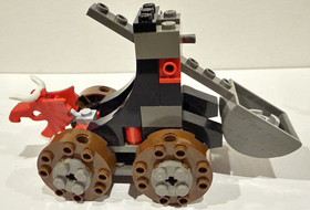 LEGO Castle 6032 Catapult Crusher  cas043 minifigure w/instruction manual