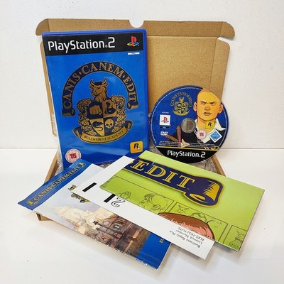 Canis Canem Edit AKA Bully (PAL PS2, 2006) Fully CIB With MAP POSTER + REG 