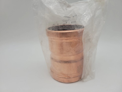 #ad FNW FNW5V0276P Copper Press Coupling with Stop 4quot; x 4quot; Pressure 300 PSI $100.00