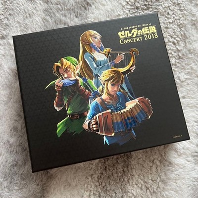 The Legend of Zelda Concert 2018 Limited First Pressing Edition CD