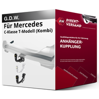 AnhäNgerkupplung Abnehmbar für Mercedes C-Klasse T-Modell (Kombi) 18-21 Neu Top