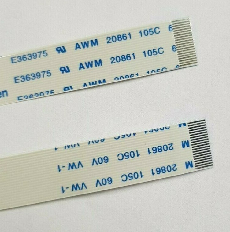 AWM 20624 80C 60C VW1 20 Pin 40cm & 50cm Long 2.6cm Wide Flex Ribbon