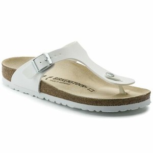 white strap birkenstocks