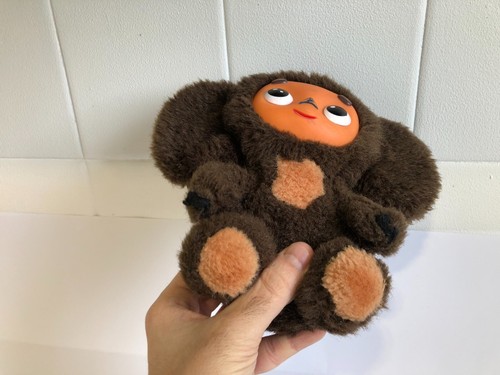 Soft Plush Toy Cheburashka Character Soviet cartoon souvenir RUSSIAN TOY BROWN - Picture 6 of 10
