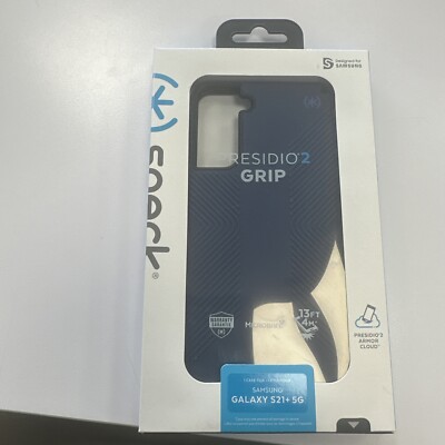 Speck Presidio2 Grip Series Case for Samsung Galaxy S21+ 5G - Coastal Blue/Black