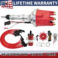 FOR INTERNATIONAL SCOUT RED HEI Distributor 392 345 304 266 + 45K COIL + WIRES