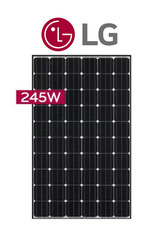 LG Solar Panel (LG245S1K-G3) 245 Watt