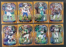 2020 PRIZM FOOTBALL - ORANGE DISCO - RC - YOU PICK - COMPLETE YOUR SET - PYC