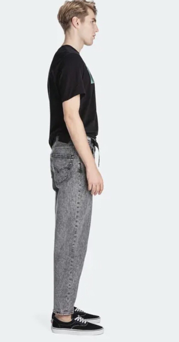 Men's Levi's LOT 562 Loose Taper Premium Jeans with belt