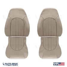 2001 - 2005 Fits Jaguar XK8 Front Cashmere SDZ Leather Replacement Seat Covers