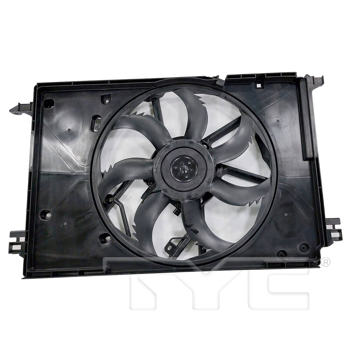 TYC 625030 Dual Rad& Cond Fan w/ Brushless M for Toyota RAV4  