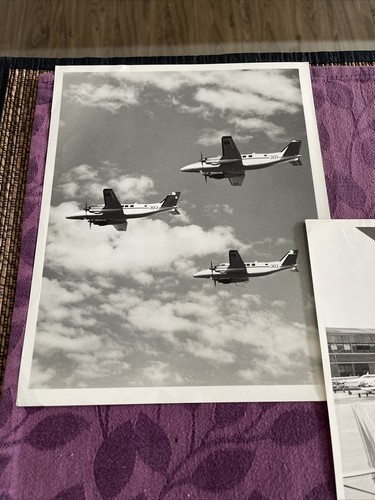 various private aircraft @1965 8” x 10". real photos lot of 3 -#2 Derringer + - Picture 2 of 5