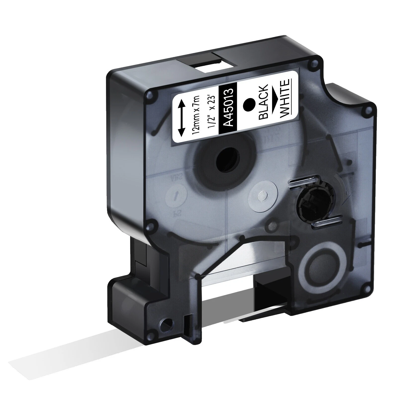 Cintas de Etiqueta Negra Dymo 45013 y cartuchos