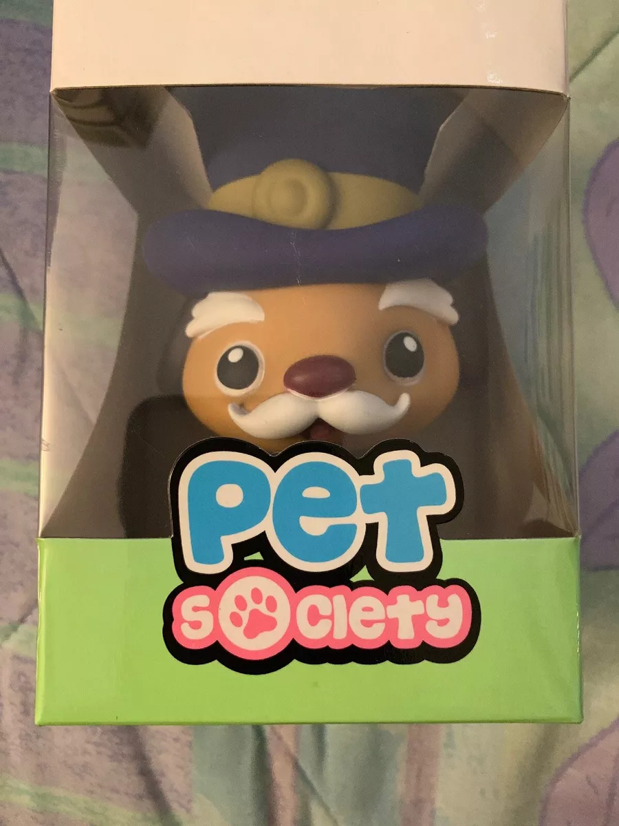 RARE Pet Society the Mayor Figure Playfish Facebook Game PVC Toy Ltd 2008  for sale online