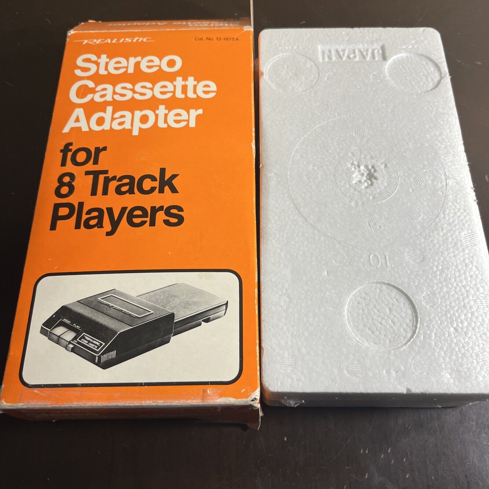 Vintage Realistic Stereo Cassette Adapter for 8 Track Players D2 for sale  online | eBay