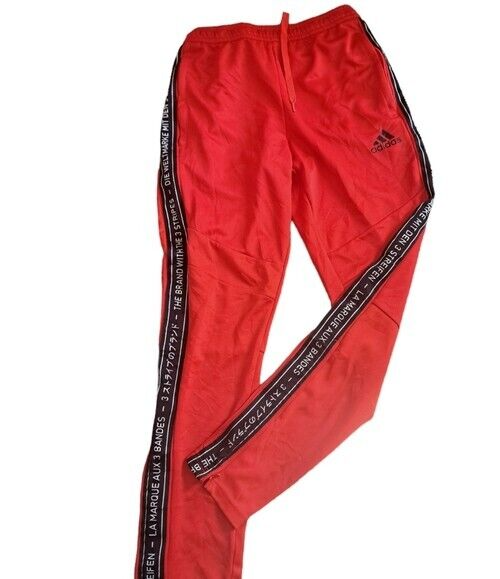 Adidas Red Track Pants White Stripe Adidas Originals Superstar