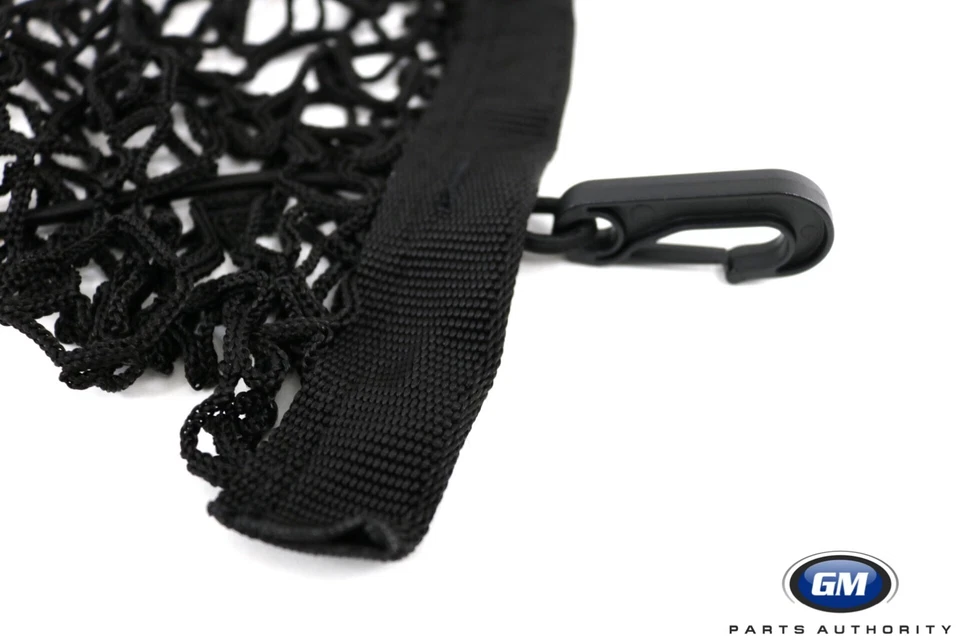 GMC Acadia Cargo Area Net 2017-2023 84051443 negro vertical genuino OEM GM Foto 3 de 4