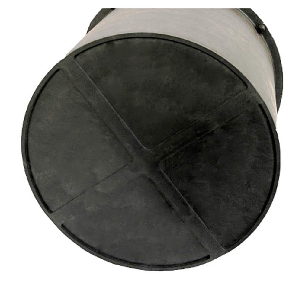 Sump Pump Basin 17 in. x 16 inch Perforated Black 15 Gal. Heavy Duty 40