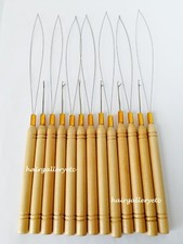 Micro Link Ring Beads Hair Extension Loop Threader Hook Pulling Needle Tool