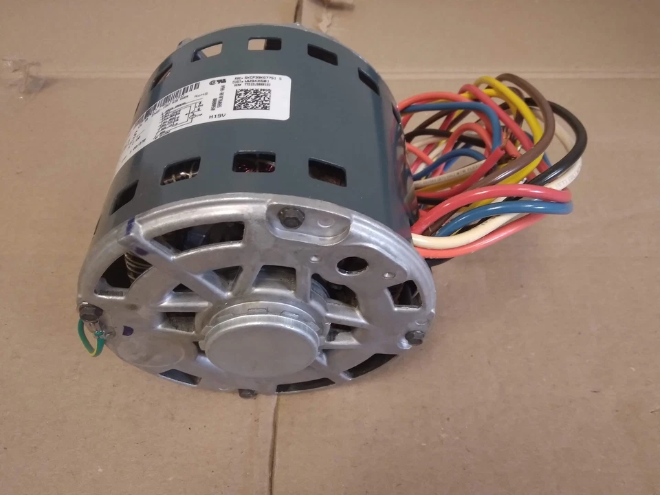 GENTEQ MOT03412 1/3 HP PSC DIRECT DRIVE BLOWER MOTOR 230/60/1 RPM:1075/5-SPEED - Image 4 of 4