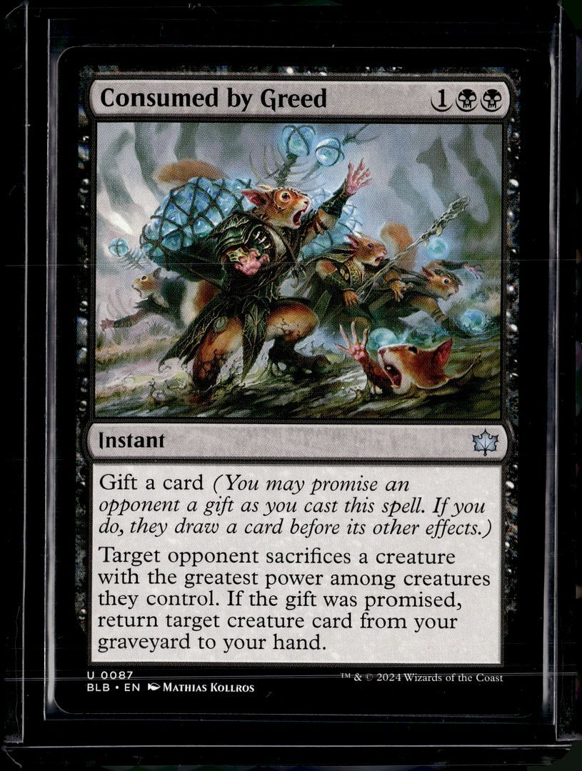mtg greed card Magic The Gathering - Commander 2021 - Greed
