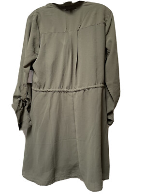 NEW ** Olive Green skater dress Charlotte Russe size Medium NWT 2PC W/ Slip  | eBay