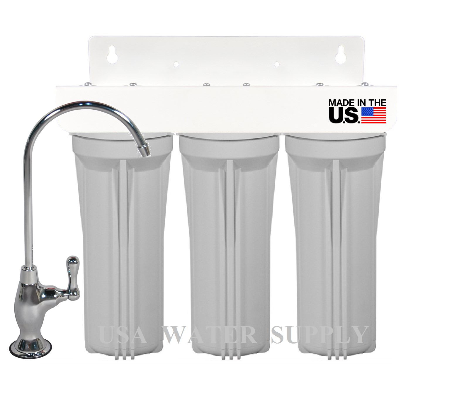 3 Stage Under Sink High Flow Drinking Water Purification Sys