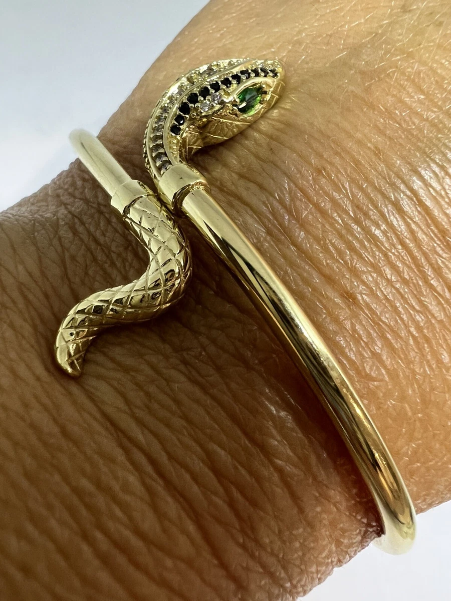 Gold snake hotsell cuff