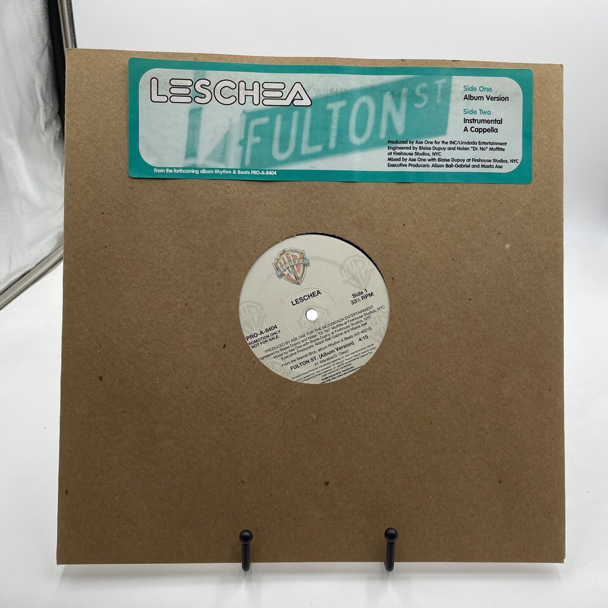 Leschea - Rhythm & Beats (OG激レアプロモ 2LP) Leschea - Rhythm