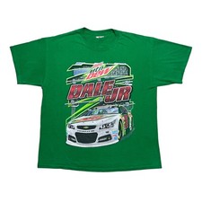 Vintage 2010s Diet Mountain Dew Dale Earnhardt Jr Nascar Racing #88 T Shirt XL