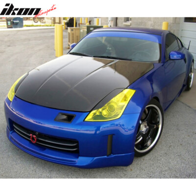 Fits 06-08 Nissan 350Z Front Bumper Lip ING-S Style Fairlady Z Z33