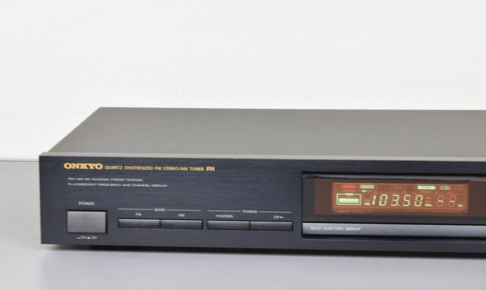ONKYO T-4530 AM/FM TUNER HIFI VOLL FUNKTIONFÄHIG TOP ZUSTAND OVP - Bild 2 von 4