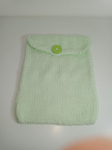 Handmade Knitted Tablet Cover For Tablets 10"x7.5". Handcrafts.