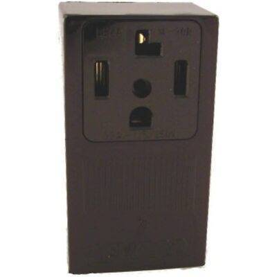 Leviton 55054 30 Amp, 125/250 Volt, NEMA 14-30R, 3P, 4W, Surface Mounting