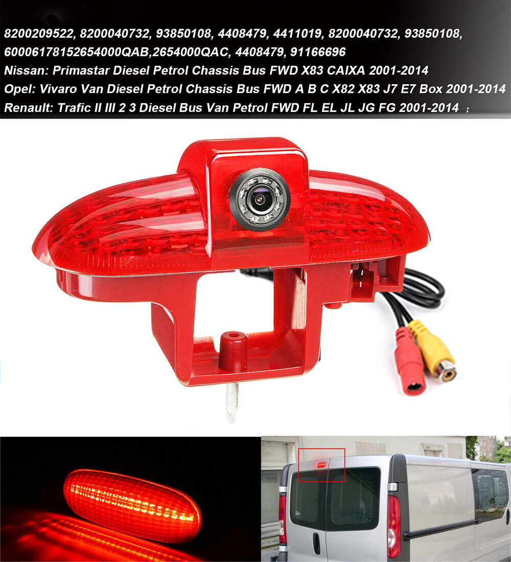 HD IP68 Rückfahrsyste Rückfahrkaera I 3.Breslicht Bresleuchte